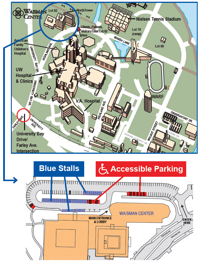 Parking map